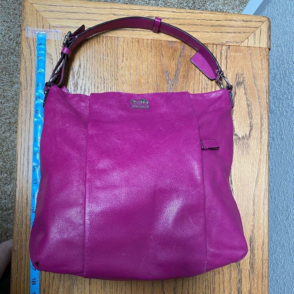 COACH pink hobo